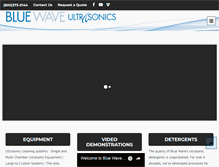 Tablet Screenshot of bluewaveinc.com